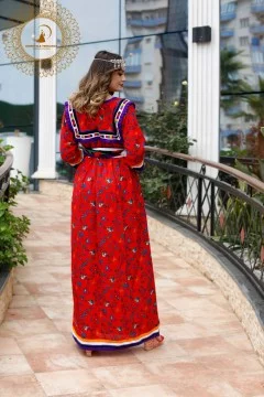 Patterned "Kabyle" dress - orientaletendance
