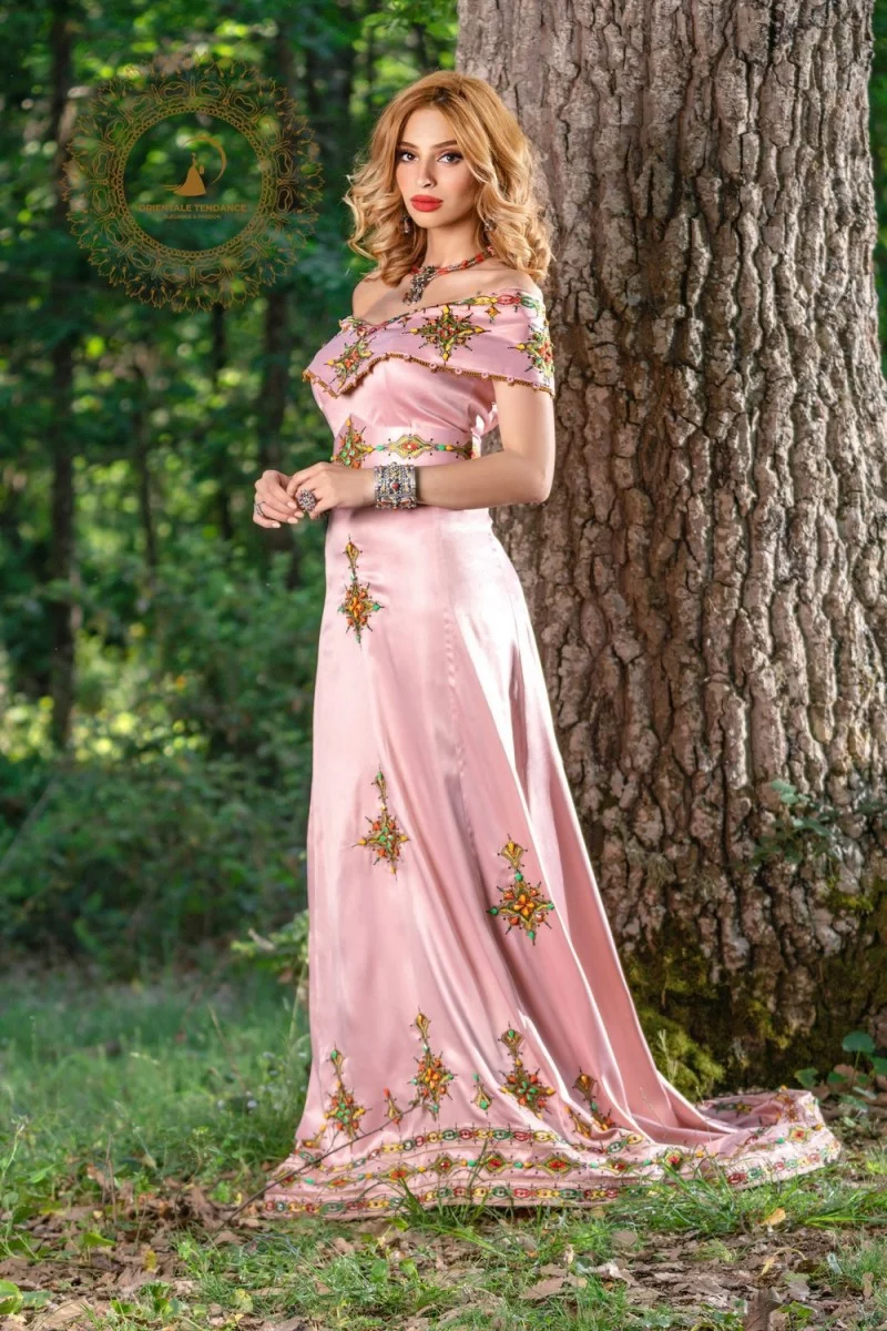 Kabyle rosa dress - orientaletendance