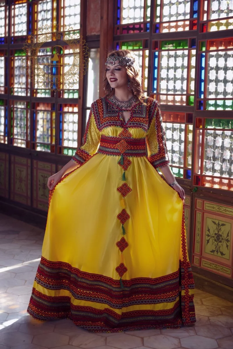 Robe kabyle de cérémonie - orientaletendance