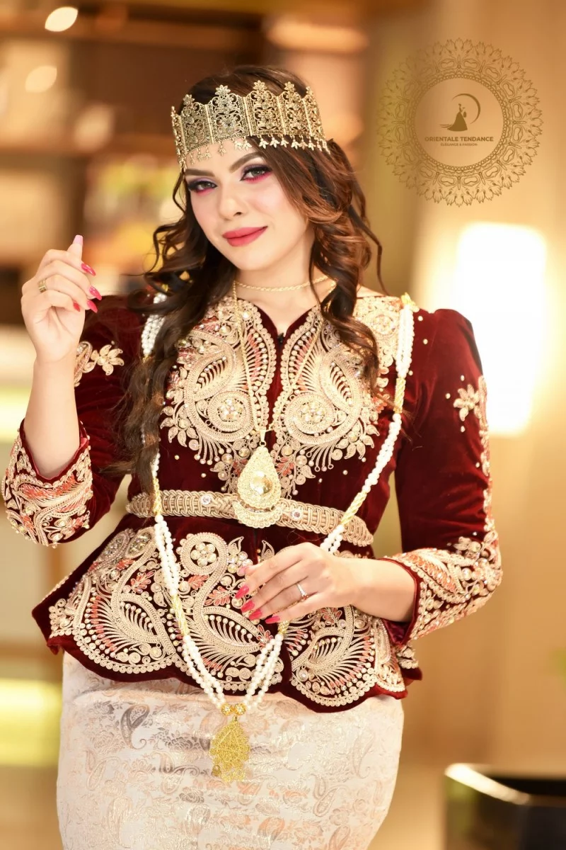 Algerian Skhab necklace - orientaletendance Algerian Skhab necklace - orientaletendance