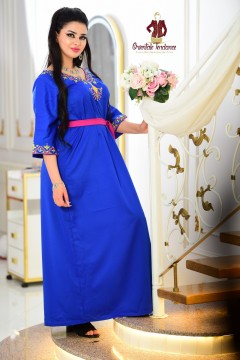 Robe Kabyle bleu 2024