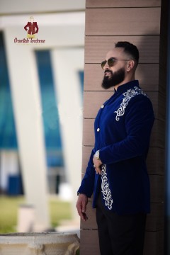 Men's Karakou vest velvet wholesale available