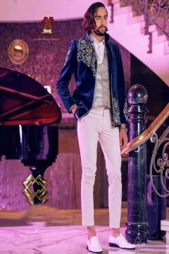 Gilet Karakou homme Mohamed moderne et élégant