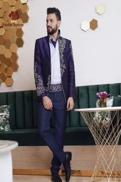 Gilet Karakou homme Aymen brodé tendance 2025