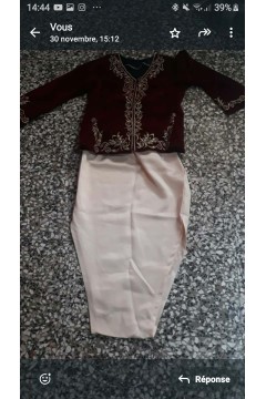 Modern Mahar Karakou dress for girls , 2026 collection.