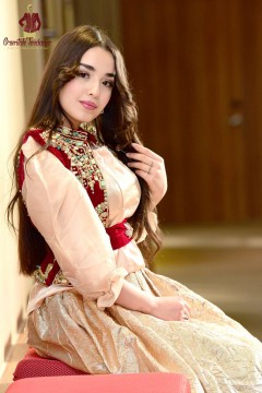 Tenue Algérienne traditionnelle Ghlila Algérienne Houda.