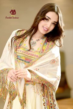 Vente en ligne Robe Kabyle Azenza de cérémonie blanche