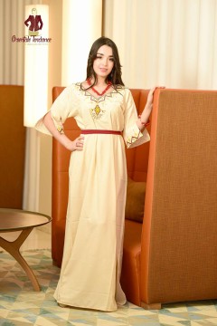 Tura embroidered Kabyle dress – 2026 collection