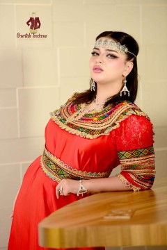 Bijou frontal Kabyle Zouina traditionnel en plaqué argent