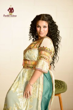 Robe Kabyle Noria moderne pour la collection 2025.