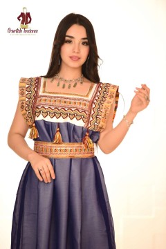 Online Sale – Modern Aksil Kabyle Dress in Satin