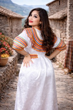 Robe Kabyle blanche