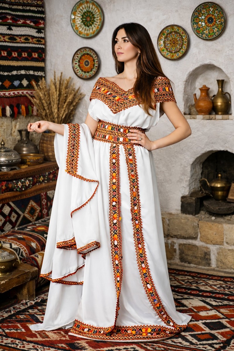 Robe Kabyle avec Burnous