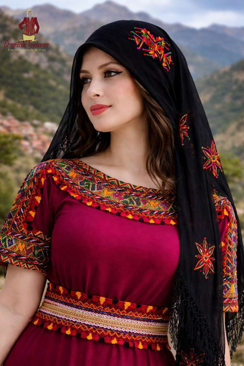 Vente en ligne Foulard Kabyle Imazi collection 2026 Vente en ligne Foulard Kabyle Imazi collection 2026