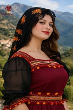 Vente en ligne Foulard Kabyle Meryem collection 2026