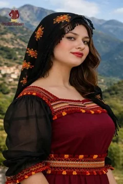 Vente en ligne Foulard Kabyle Meryem collection 2026