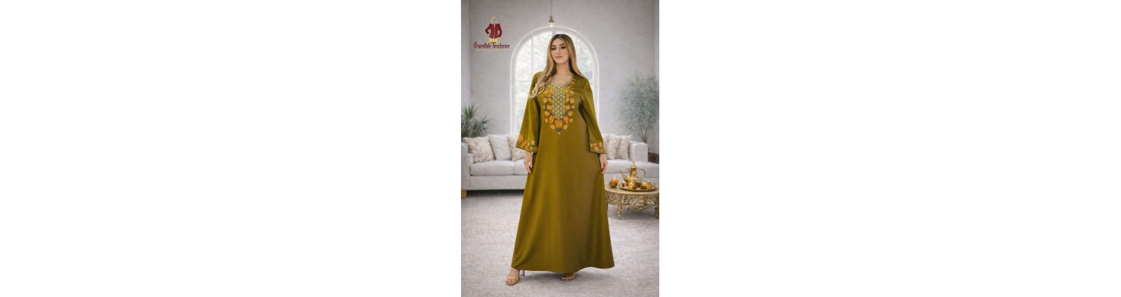 Gandoura Royale Brodée Zineb