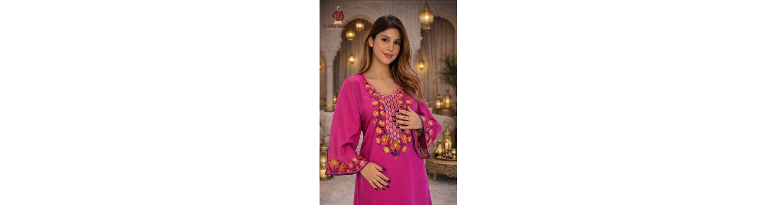 Luxury Gandoura Caftan-Inspired