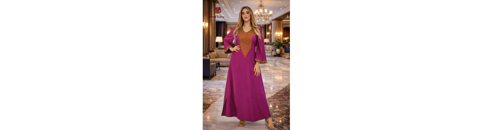 Gandoura Royale Brodée ANISSA