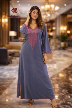 Gandoura Royale Brodée ASSIA élégante orientale luxe