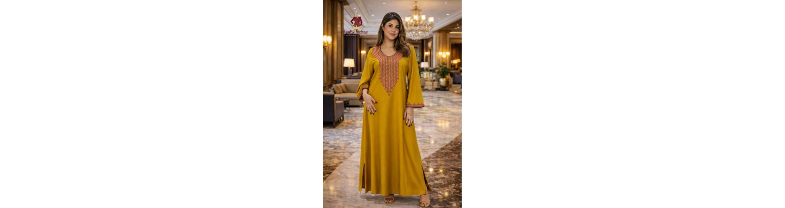 Gandoura Royale Brodée NINA