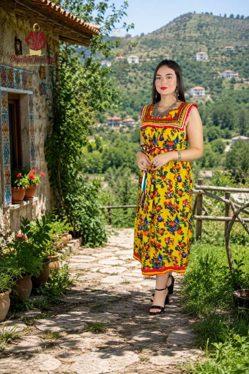 Robe "Kabyle" à motifs Robe "Kabyle" à motifs