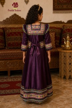 Louna Girls' Kabyle Dress | Traditional Algerian Dress Louna Girls' Kabyle Dress | Traditional Algerian Dress