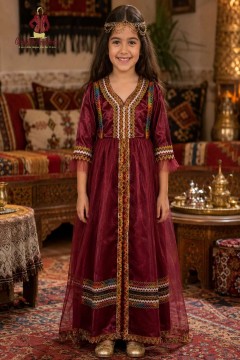 Melissa Girls Kabyle Dress | Traditional Algerian Dress Melissa Girls Kabyle Dress | Traditional Algerian Dress