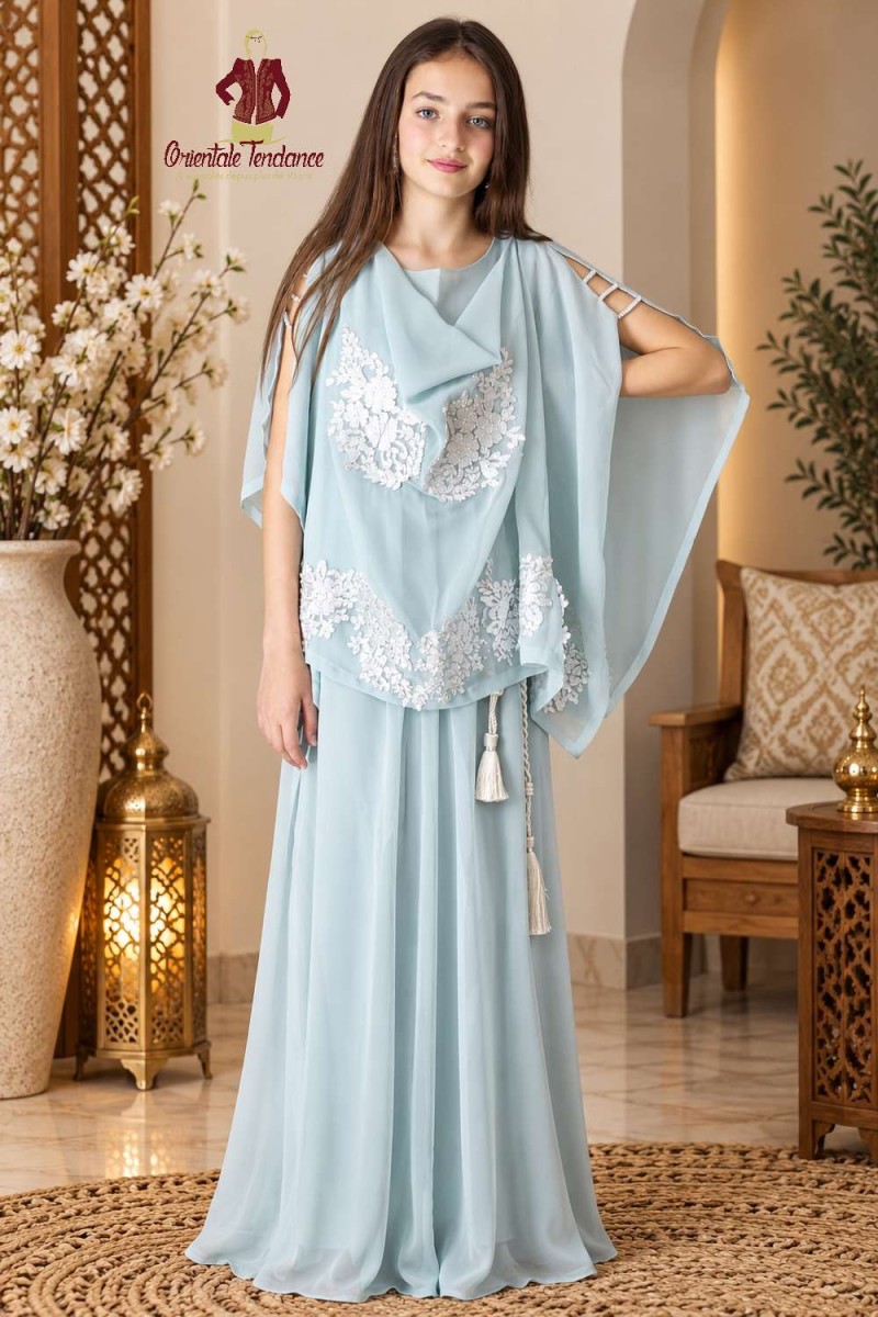 Chaoui outfit for girl in 3 pieces