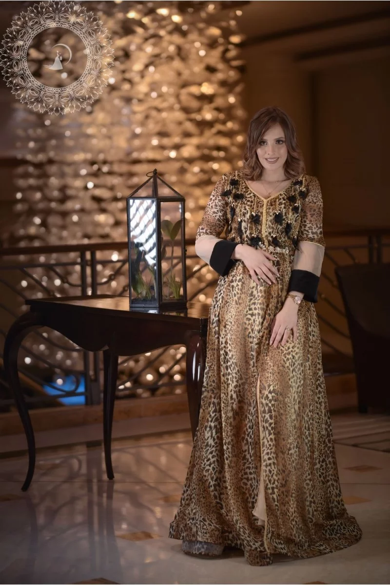 Caftan Leopard - orientaletendance